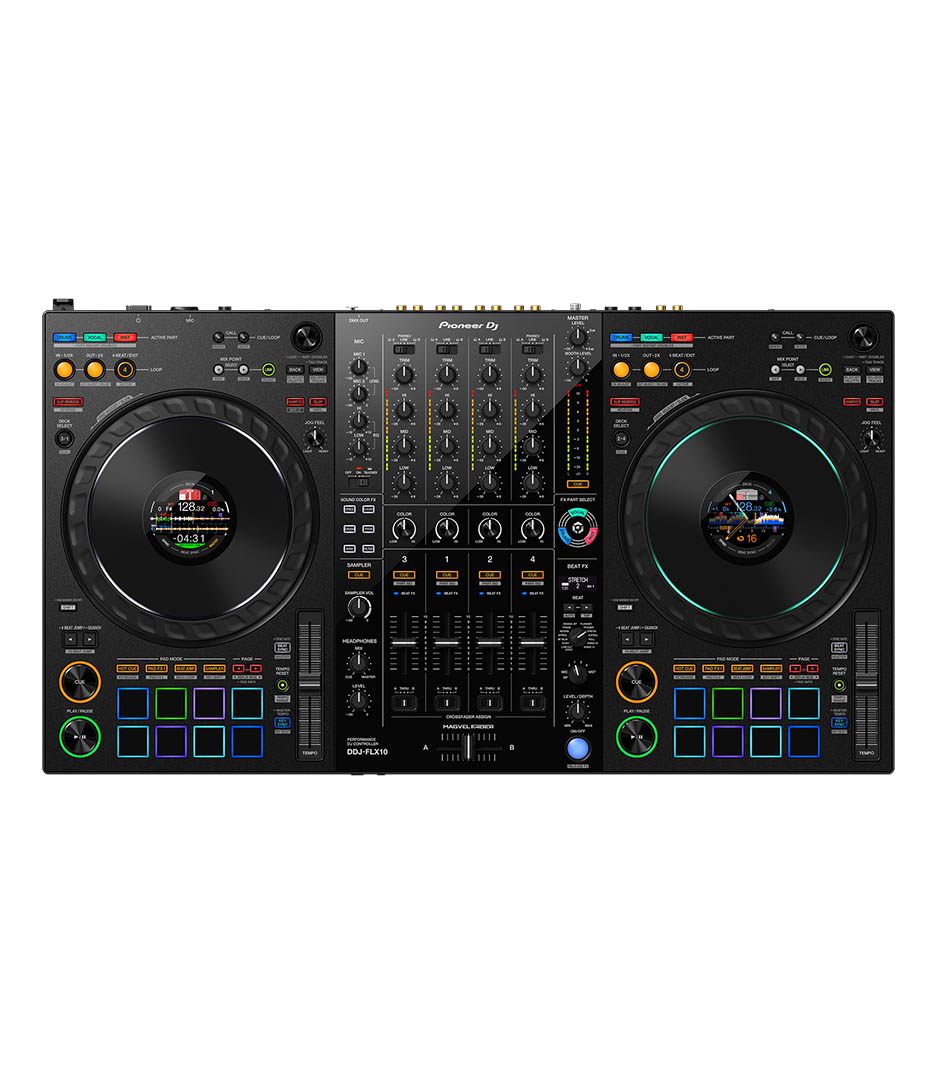 Pioneer DDJ FLX10 4 channel performance DJ controller